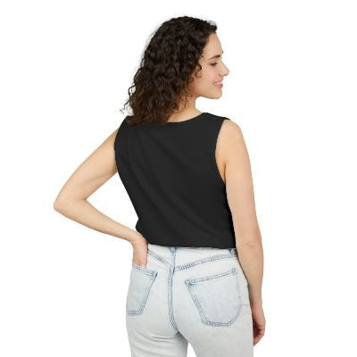 SOBRLIFE Garment-Dyed Tank Top | Recovery Fashion, Unisex T-Shirt, Summer Apparel, Gift for Sobriety Celebration, Motivational Wear